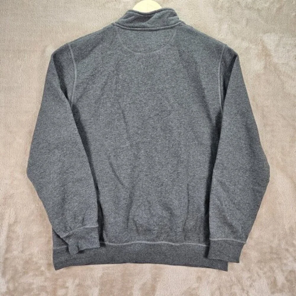 L.L.Bean Traditional Fit Sweater Men's Athletic Sweats Quarter-Zip Pullover Sz L - Picture 4 of 12
